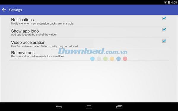 Slideshow Maker para Android 4.3 - Aplicación para crear presentaciones de fotos en Android