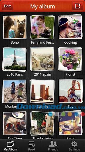Álbum de fotos de Naver para Android 1.2.1 - Administrar álbumes de fotos para Android