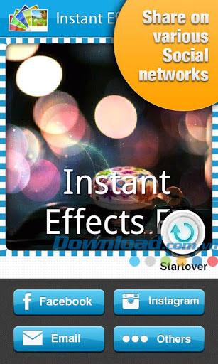 Instant Effects FX pour Android 1.2 - Logiciel de retouche photo pour Android