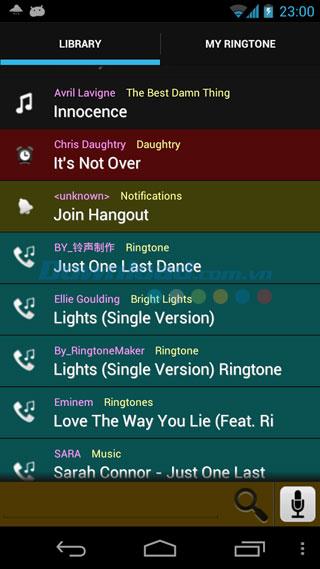 Ringtone Cutter pour Android 1.5.5 - Logiciel pour couper rapidement des sonneries sur Android