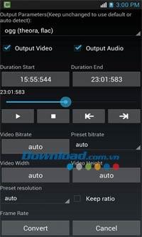 Media Converter for Android0.9.6-Androidで音楽とビデオファイルを無料で変換します