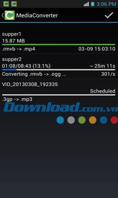 Media Converter for Android0.9.6-Androidで音楽とビデオファイルを無料で変換します