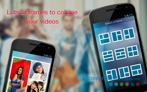 Video Collage para Android 1.4 - Edición de video profesional en Android