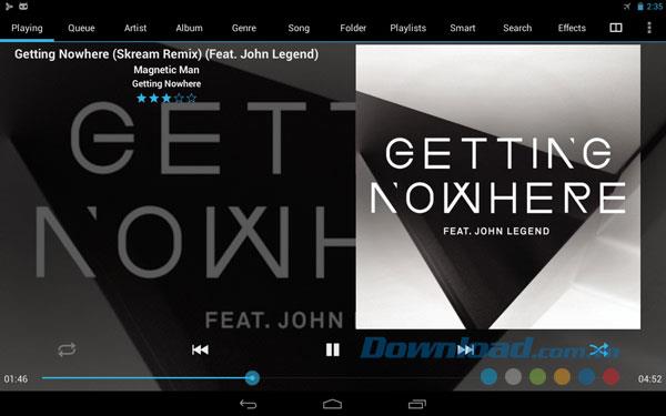 GoneMAD Music Player pour Android - Puissant lecteur de musique sur Android