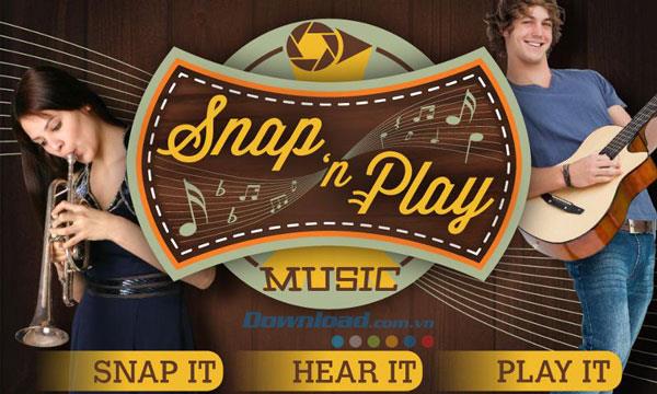 SnapNPlay music pour Android 1.47 - Capturez et écoutez des morceaux de musique sur un téléphone Android