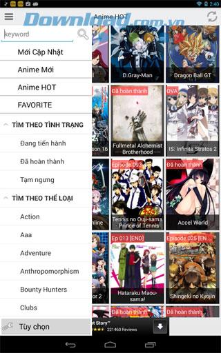 Android0.1用のオンライン漫画-アニメアニメをオンラインで見る