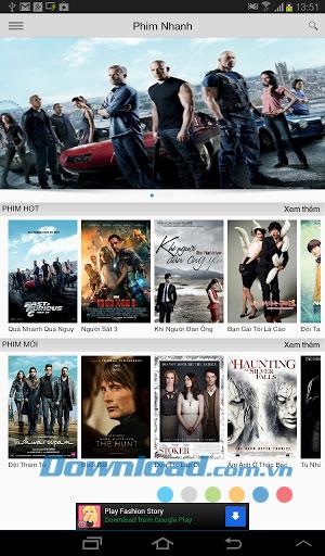Android1.4用の高速映画-無料でオンラインで映画を見るアプリケーション