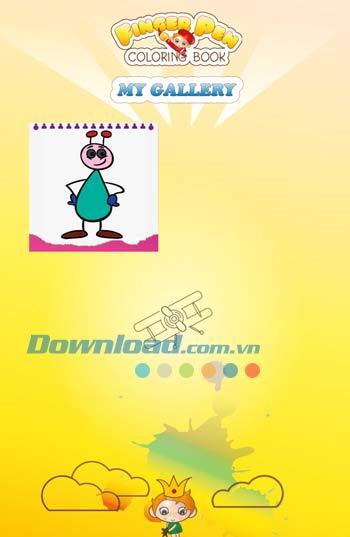 Libro de colorear FingerPen para Android 1.56G - Libro de colorear para niños en Android