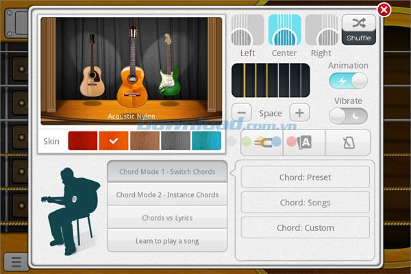 Guitar + für Android - Kostenlose Gitarren-Lern-App für Android