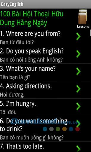 Anglais pour le vietnamien pour Android 1.8.2 - Logiciel d'aide à l'apprentissage de l'anglais