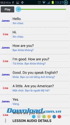 Apprendre l'anglais pour Android 1.0 - Logiciel d'apprentissage de l'anglais gratuit