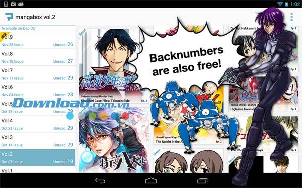 Manga Box für Android 1.3.9 - Lesen Sie Comics kostenlos auf Android