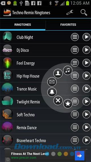 Techno Remix Klingeltöne für Android 7.0.8 - Remix Klingeltöne