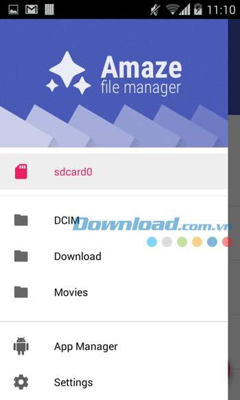 Amaze File Manager für Android 3.1.2 - Leistungsstarke Dateimanager-App für Android