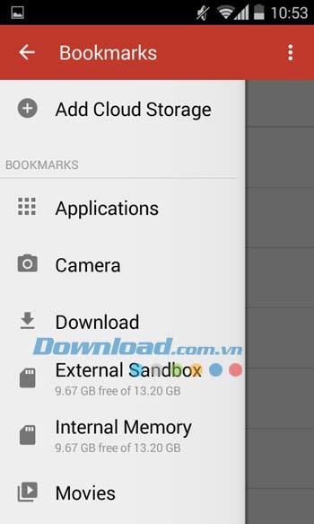 Android用ファイルマネージャー-Androidでファイルを管理する