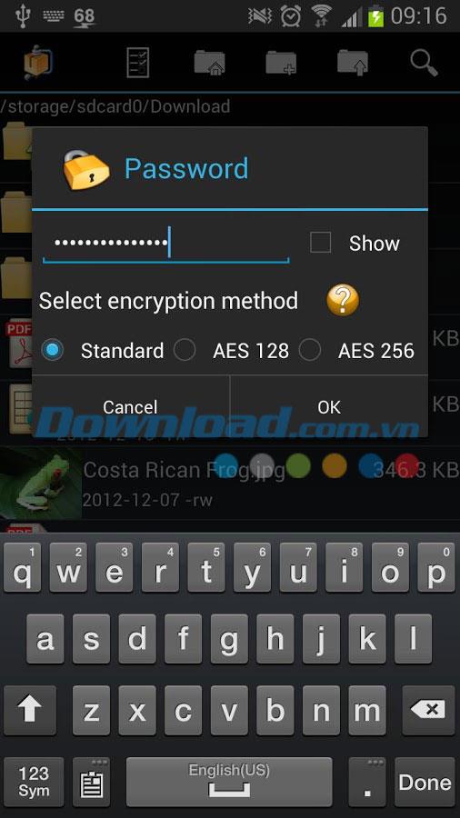 AndroZip File Manager for Android4.6.4-Android用の効果的なファイルマネージャー