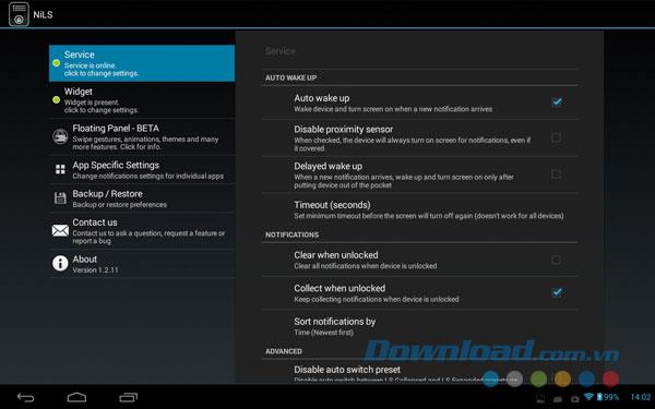 Notificaciones NiLS para Android 1.4.308 - Mostrar notificaciones en la pantalla de bloqueo para Android