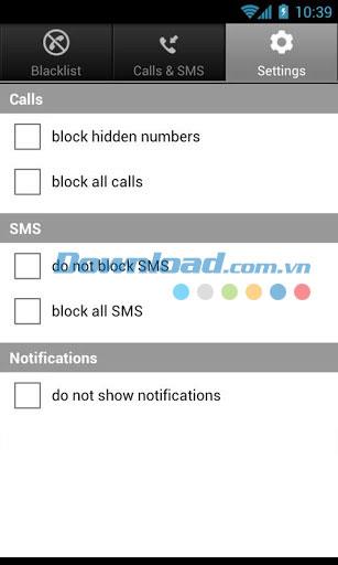 Liste noire des appels pour Android - Bloquer les appels et filtrer les messages pour Android