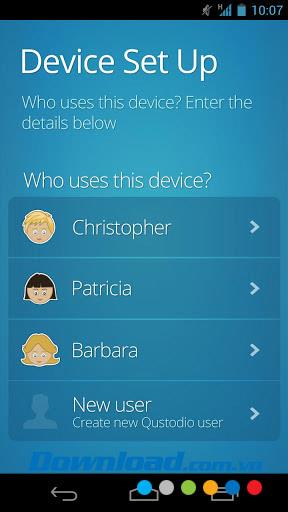 Qustodio für Android 1.0.9 - Verwalten Sie Kinder über Android-Geräte