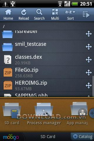 FileGo para Android - Administrador de archivos en Android
