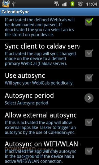 CalendarSync para Android