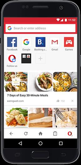 Android用OperaMini-Android上の超高速ウェブブラウザ Android用OperaMini-Android上の超高速ウェブブラウザ