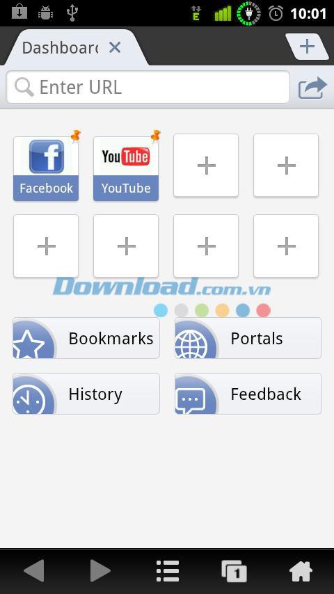 Ninesky Browser für Android 2.5.1 - Webbrowser für Android-Handys