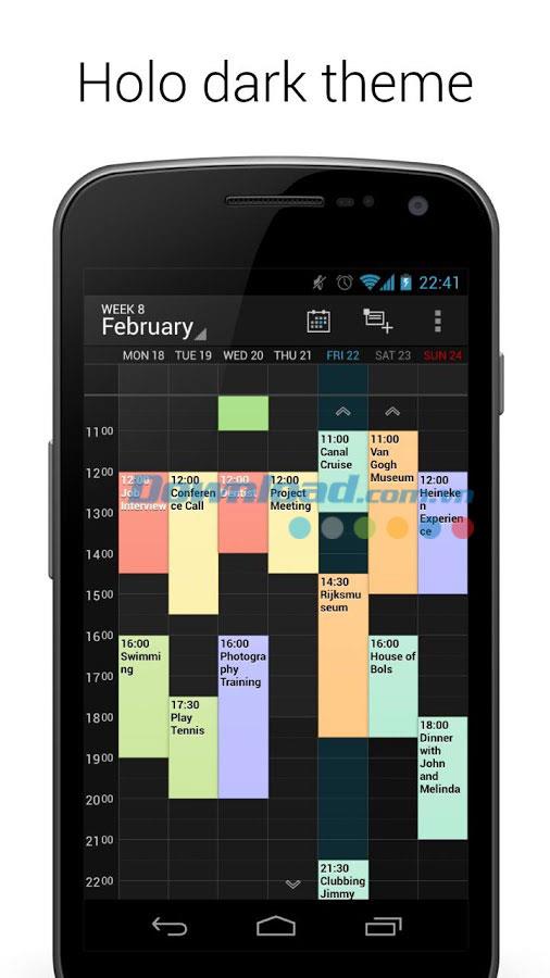 Calendario y widgets de DigiCal para Android 0.8.3: útiles widgets de calendario en Android