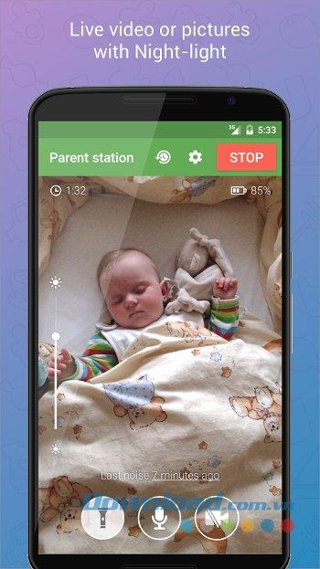 Baby Monitor 3G für Android 2.3.1 - Remote-Babysitter-Anwendung für Android