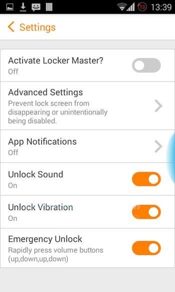 Locker Master para Android 2.22 - Pantalla de bloqueo de múltiples temas en Android