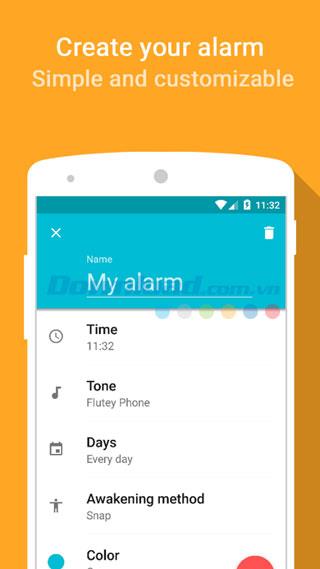 Snap Me Up para Android 4.0.1: apaga la alarma tomando una foto selfie