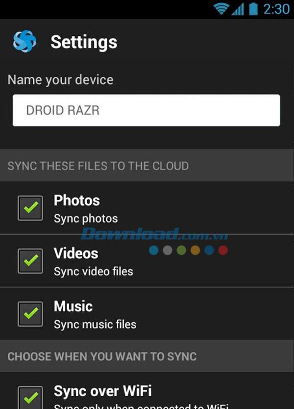 Snap Sync pour Android 2.2 - Synchroniser les données personnelles sur Android