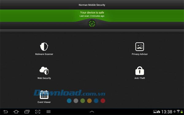 Norman Mobile Security pour Android 1.0.3 - Application de sécurité pour Android