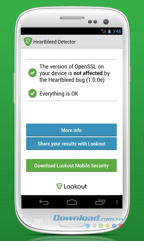 Heartbleed Security Scanner for Android1.0-Androidで出血しているハートを検出する