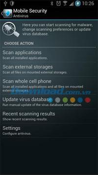 TrustPort Mobile Security pour Android 1.0 - Application de sécurité de téléphone pour Android
