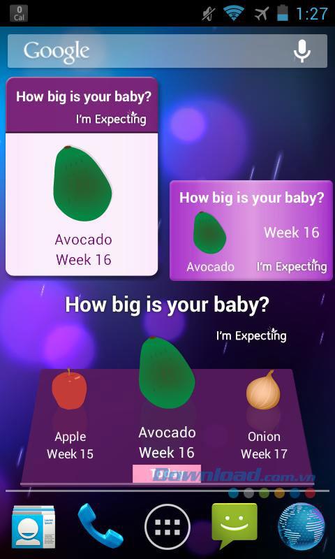 Je m'attends pour Android 1.4.8 - Suivi du cycle de grossesse sur Android
