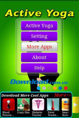 Yoga actif gratuit pour Android 1.1.25 - Pratique du yoga directement sur les téléphones Android