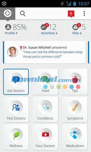 HealthTap para Android - Manual de salud para Android
