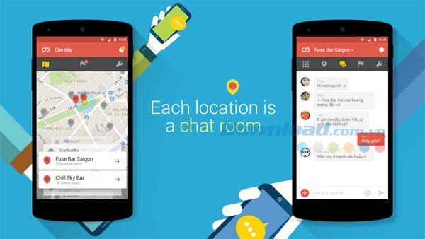 Ocho para Android 1.22 - Compartir ubicación en redes sociales