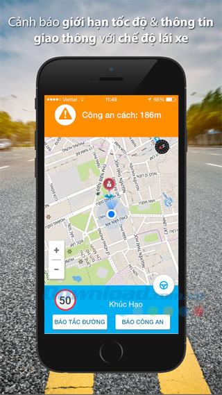 Goong für Android 0.9.8 - Anwendung des Datenverkehrs auf Android