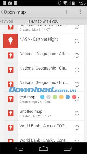My Maps pour Android - Créez des cartes personnelles sur Android
