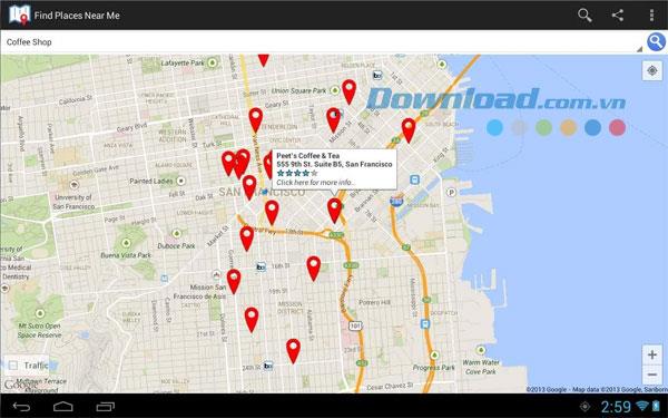 Find Places Near Me para Android: busque las ubicaciones más cercanas a usted