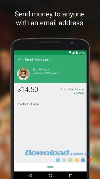 Android向けGooglePay Send-AndroidでのGoogleの送金サービス