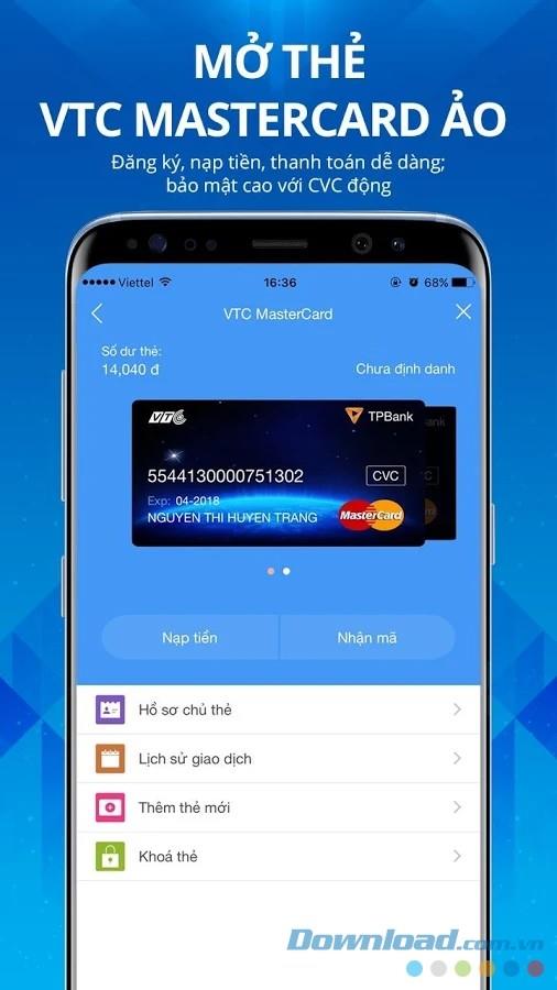 VTC Pay für Android 4.3.48 - E-Wallet von VTC