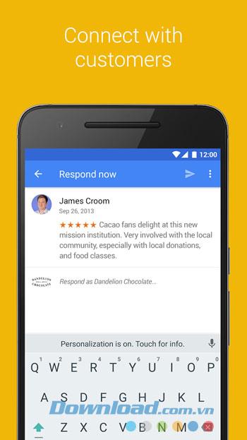 Google My Business für Android 2.4.0.129495845 - Verbinden von Unternehmen und Kunden über Android