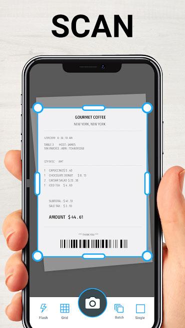 TapScanner forAndroid-Androidフォンをスキャナーに変える TapScanner forAndroid-Androidフォンをスキャナーに変える