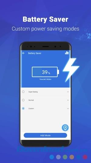 Super Toolbox pour Android 2.0.02 - Accélérez, nettoyez et économisez de l'énergie pour Android