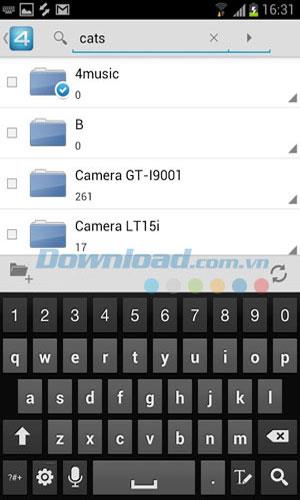 4shared mobile para Android 2.5.13: acceda y administre datos de 4shared en Android