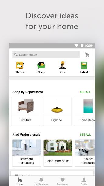 Houzz für Android 20.10.1 - Handbuch für das Wohndesign auf Android Houzz für Android 20.10.1 - Handbuch für das Wohndesign auf Android