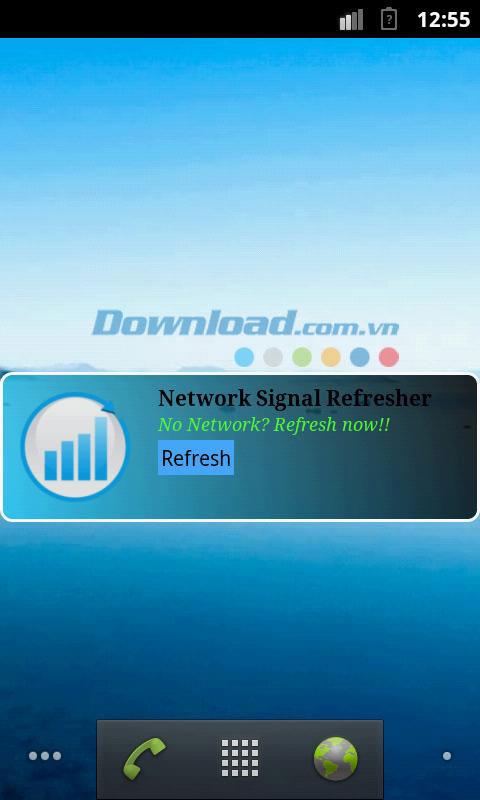 Network Signal Refresher Lite pour Android 3.0 - Actualiser les signaux réseau pour les téléphones Android